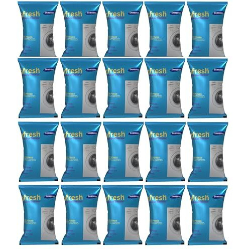 Samsung Washing Machine Drum Cleaning Powder Compatible For Samsung Washing Machine Front Load And Top Load, Washing Machine Cleaning Powder, Drum Cleaner Descaling Powder -100 Gm (Pack Of 20)