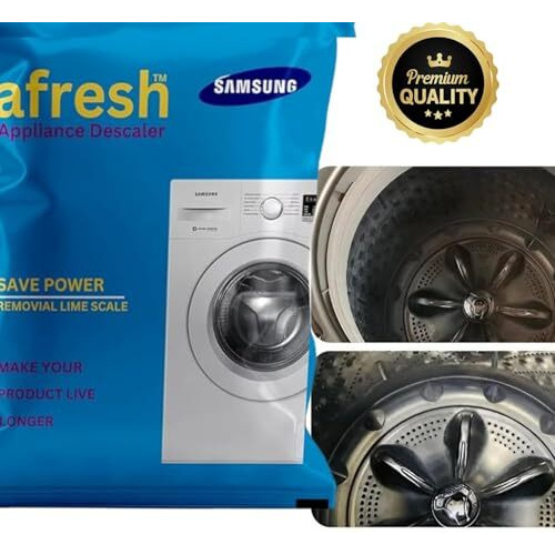 Samsung Washing Machine Drum Cleaning Powder Compatible For Samsung Washing Machine Front Load And Top Load, Washing Machine Cleaning Powder, Drum Cleaner Descaling Powder -100 Gm (Pack Of 20)