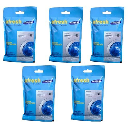 Samsung Washing Machine Drum Cleaning Powder Compatible For Samsung Washing Machine Front Load And Top Load, Washing Machine Cleaning Powder, Drum Cleaner Descaling Powder -100 Gm (Packet Of 5)