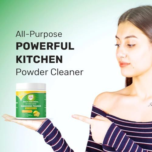 Shuwanjia Multifunctional Cleansing Powder  400G | Strong Decontamination, Mild Formula, Removes Stubborn Stains, Durable Protection, Makes Surfaces Look Like New