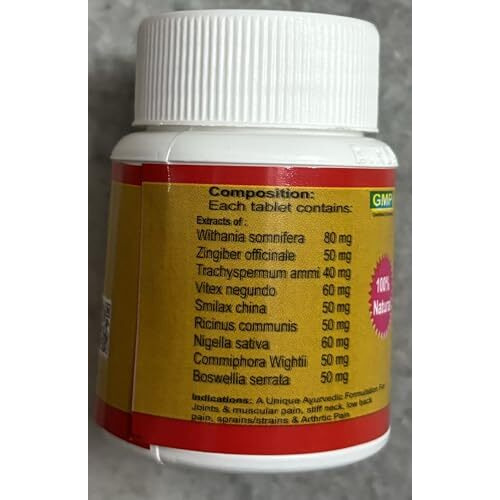 Rumawin 60 Tablet For Joint Pain Relief,2X60 Tablet (Pack Of 2) For Men And Women.-By Birla Pharmaceuticals