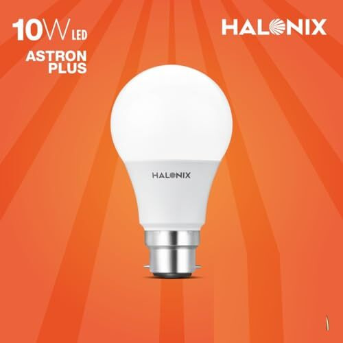Halonix 10W B22 Led Cool White Bulb, Pack Of 25