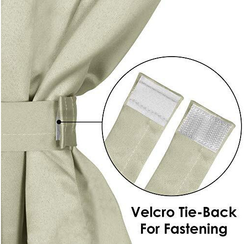 Story@Home Blackout Door Curtains 7 Feet Set Of 1 | Plain Design | 70% Room Darkening | Thermal Insulated Curtains | Curtain For Living Room | (116 X 215 Cm, Beige) | Perfect For Home Decor