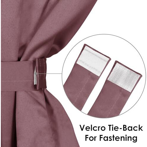 Story@Home Blackout Curtains Semi Long Door 8 Feet Set Of 1 | Solid Print | 70% Room Darkening | Thermal Insulated Curtains | Curtain For Living Room, (116 X 242 Cm, Burgundy) | Perfect For Home Decor