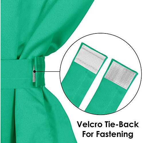 Story@Home Blackout Long Door Curtains 9 Feet Set Of 2 | Plain Printed | 75% Room Darkening | Thermal Insulated Curtains | Curtain For Living Room | (116 X 275 Cm, Teal) | Perfect For Home Decor