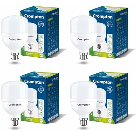 Crompton B22 Led Bulb - (Cool White, 50W), Pack Of 4