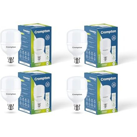 Crompton B22 Led Lamp (Cool Day Light, 40W) (Pack Of 4)