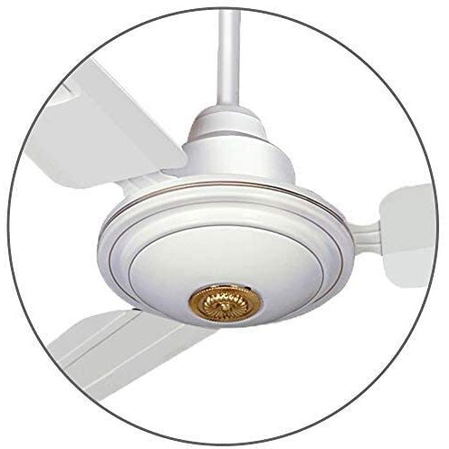 Activa 1200Mm Ceiling Fan, 390 Rpm High Speed Air Delivery, Anti Dust Coating, Apsra Ceiling Fan With 2 Years Warranty - White