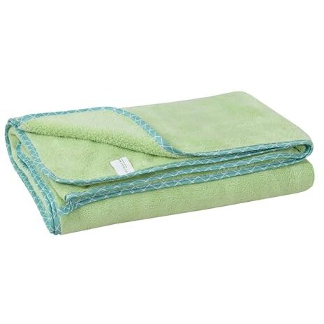 Urbanleaf Microfiber Large Bath Towel | Quick Dry Super Absorbent - Bath Towel For Men And Women | Pista Green | Towel For Bath, Travel, Gym, Beach, Pool, And Yoga (70 X 140 Cms)