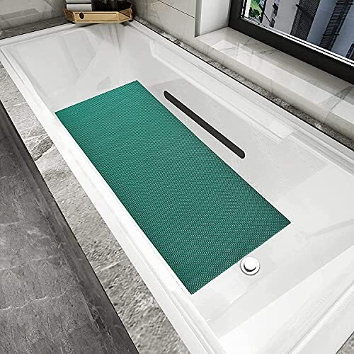 Ishro Home Anti Skid & Multipurpose Rubihr/Bathroom Mat/Shower Mat/Carpet/Rugs/Rainmat/Swimming Pool Mat|| Aqua 2X3 Ft