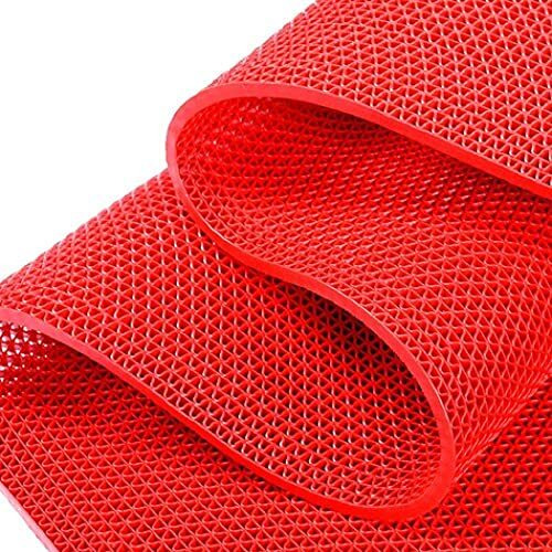 Ishro Home Anti Skid & Multipurpose Rubihr/Bathroom Mat/Shower Mat/Carpet/Rugs/Rainmat/Swimming Pool Mat||2X14 Feet