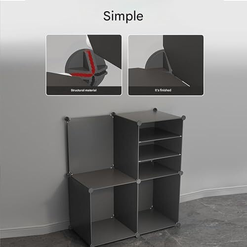 Aysis 12 Shelf Diy Shoe Rack Box Organizer ^ Multi-Purpose Plastic Shoe Rack For Home, Pp Plastic Home Shoe Rack With Door For Entryway, Chappal Slipper Shoe Standgrey, 12-Shelf-4-Door