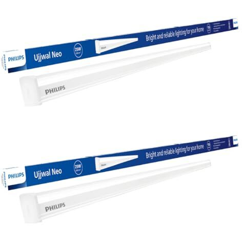 Philips 25 W Led Tubelight | Ujjawal Neo Led Tubelight For Home & Hall, Colour  Cool Day Light, Pack Of 2