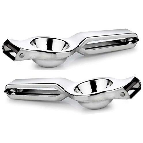 Signoraware Lemon Squeezer With Bottle Opener Food Grade Stainless Steel, Set Of 2, Silver