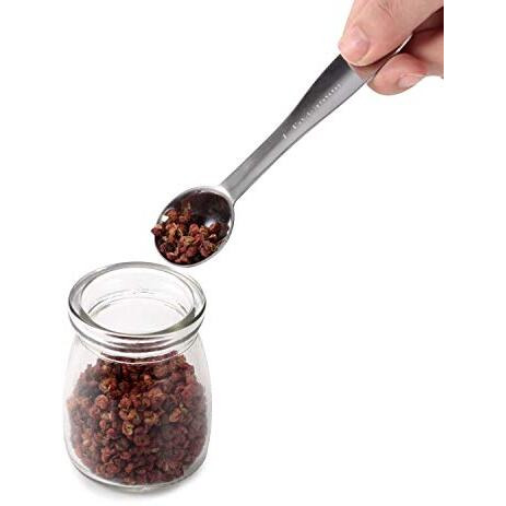 Inkulture Stainless Steel Measuring Spoon For Dry Or Liquid/Kitchen Gadgets For Cooking & Baking Cakes/Measuring Spoons Set (Set Of 4 Spoons)