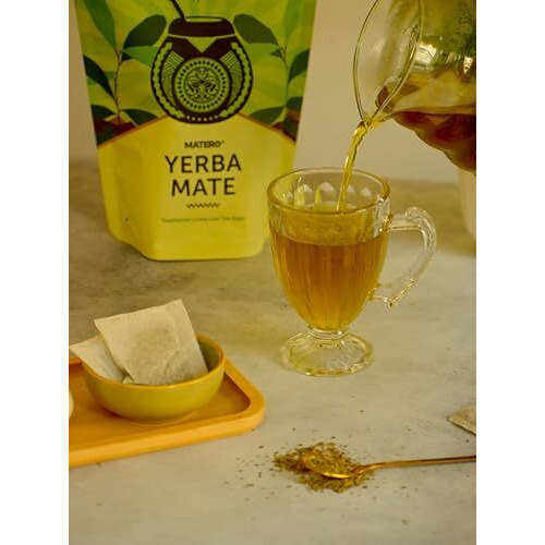 Matero Yerba Mate Tea Bags 50 Bags X 3 Grams (Pack Of 1)