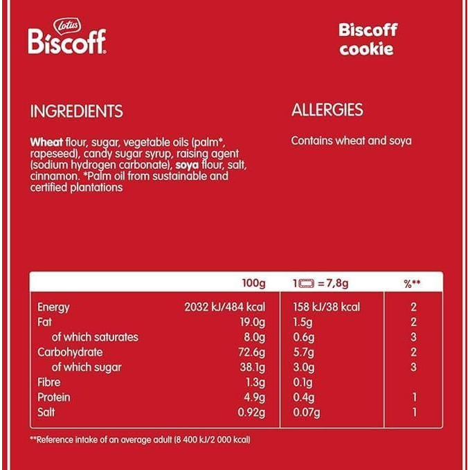 Celebrino Bis-Coff Lotus | Belgian Speculoos | Caramelized Biscuit Cookies |Choco| Non-Gmo And Vegan | 250G | Pack Of 2