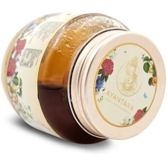 Ayantara Himalayan Floral Honey | 100% Raw, Pure & Unprocessed | From Seabuckthorn Berry & Jasmine | No Added Sugar | Natural Antioxidants | Limited Offering | 250 G