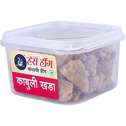 Huns Hing Kabuli Khada Compounded Hing | Premium & Strong Quality | Compounded Asafoetida Stone | Whole Heeng (250Gms)