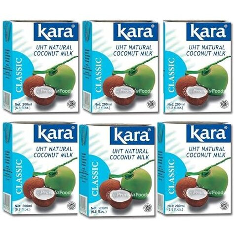 Kara Coconut Milk, 6.76 Fl Oz  200 Ml, 6 Pack