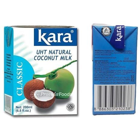 Kara Coconut Milk, 6.76 Fl Oz  200 Ml, 6 Pack