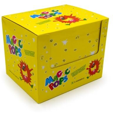 Magic Pops Popping Unique Candy Box 200Gm (Lemon Flavor)