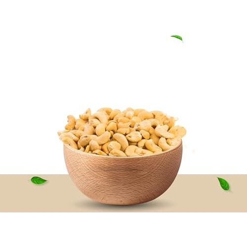 Kitchensmith Premium Salted Whole Cashew 250 Gm (Grade W240) |Crunchy Cashews, Kaju Dry Fruit, Cashew Nuts | Gluten Free & Plant Based Protein (Air Tight Pouch)