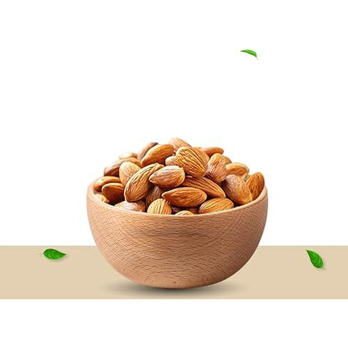 Kitchensmith Jumbo California Almond 250 Gm | Badam Giri, Naturally Sourced Crunchy Badaam, High In Antioxidant | Naturally Sweet And Tasty | Energy Booster | Dry Fruits (Air Tight Pouch)