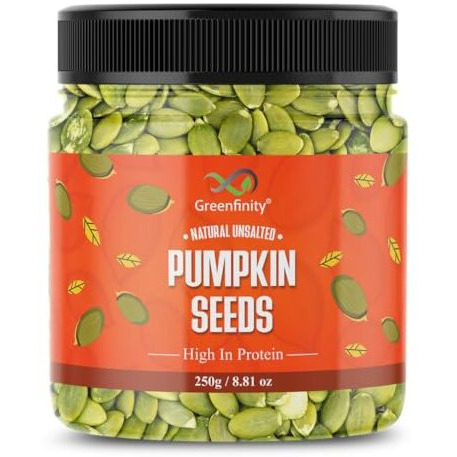 Greenfinity Natural Raw Seeds Combo Pack Of Pumpkin, Sunflower, Flax, Watermelon 250G Each, 1Kg Total