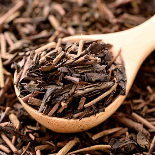 Sancha Tea Boutique, Hojicha Green Tea, Premium Roasted Green Tea, Japanese Green Ta, Delicious Hot Or Cold, Sweet & Nutty Notes, 50G Loose Leaves