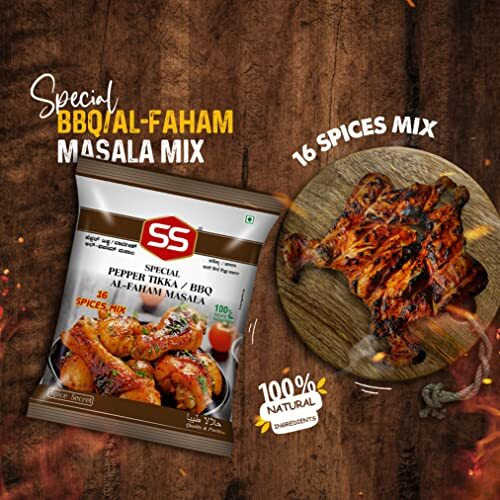 Ss Masalas Bbq Chicken Masala Powder 1Kg (500G Pack Of 2) | Spicy & Smoky Bbq Marinade Mix | Perfect For Grilled & Roasted Chicken | No Preservatives