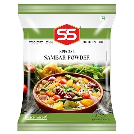 Ss Masalas Sambar Masala Powder | Ready Mix Spices For South Indian Udupi Style Sambhar | 280G (70G Pack Of 4)