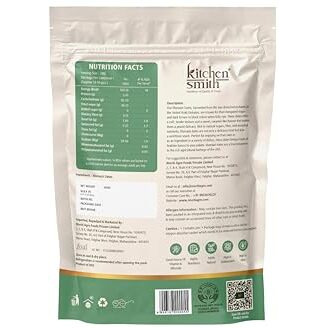 Kitchensmith Khenaizi Fresh Dates 400 Gm | No Preservatives & Added Sugar | High Fibre | Energy Health Snacks