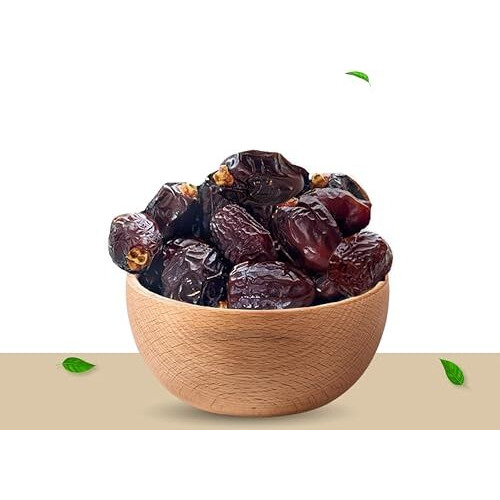 Kitchensmith Khenaizi Fresh Dates 400 Gm | No Preservatives & Added Sugar | High Fibre | Energy Health Snacks