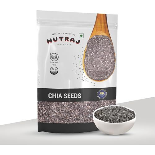 Nutraj Chia Seeds 200G Pouch | Seeds For Eating | Seed Cycling