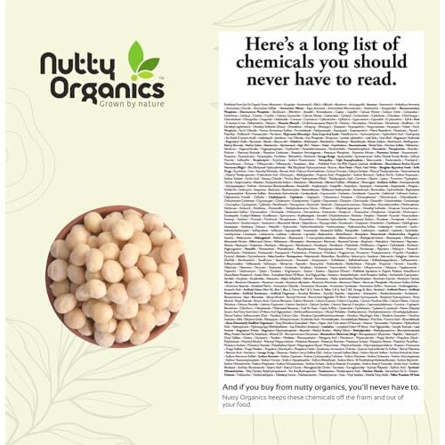 Nutty Organics Macadamia Nuts - 1 Kg | Imported - (Grade A ++ Nuts, Premium Jumbo Size, Imported) (500 Gm*2)
