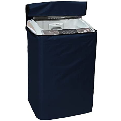 Yellow Weaves Waterproof & Dust-Proof Top Loading Fully Automatic Washing Machine Cover For 8 Kg, 8.5 Kg, 9 Kg, 9.5 Kg, 10 Kg -(Blue), Polyester