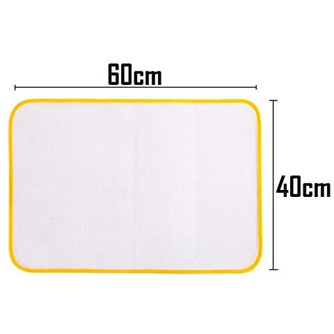 Helsta Protective Insulated Ironing Mesh For Clothes Delicate Garment Cloth Guard Home Press Mat Heat Resistant Reusable & Washable, Multicolours Standard