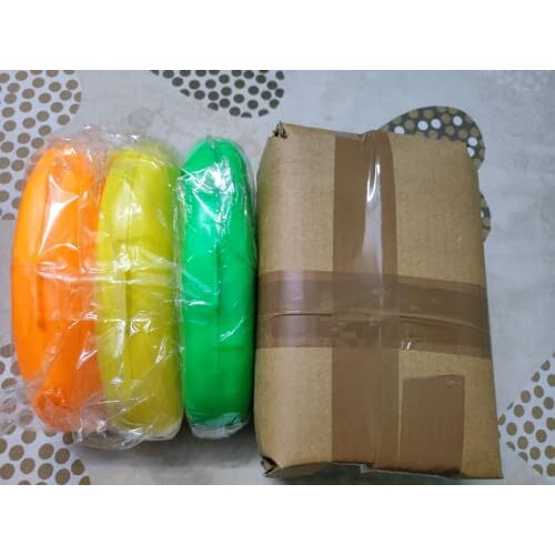 Doveaz Plastic Banana Case Food Storage Container, Banana Case Cover (Multicolour - Set Of 3)