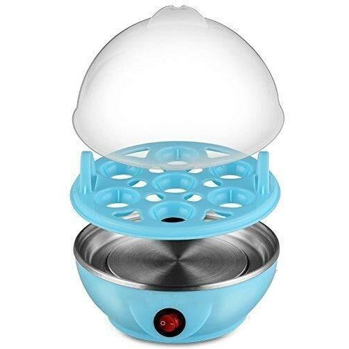 Gilton Plastic Egg Boiler Electric Automatic Off 7 Egg Poacher For Steaming,Cooking Also Boiling & Frying (Multi Color)