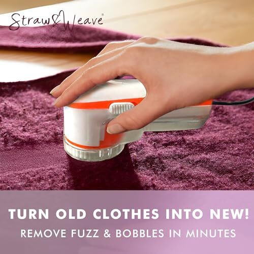 Nova Lint Remover For Clothes | Lint Remover | Lint Roller For Clothes | Rua Remover Machine | Electric Lint Remover | 1 Year Warranty (New & Improved)