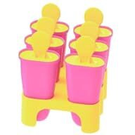 Ikea Ice Lolly Mould/Maker, Pack Of 6, Fill With Juice, Fruits, Icecream. Height10 Cm (Polypropylene Plastic)