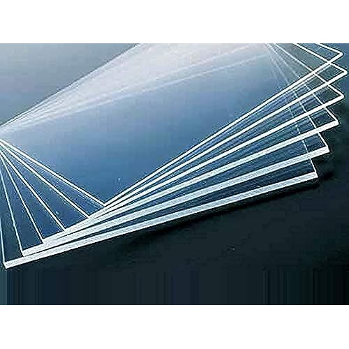 Bigimall Acrylic Sheet 2 Mm Clear Transparent Plexiglass (12 X 12 Inch) - Transparent
