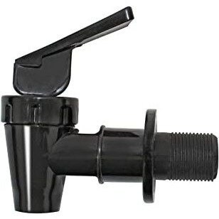 Rama Genuine Superfine Tap For Rama Gravity-Fed Water Filters, Plastic, Polished, Black