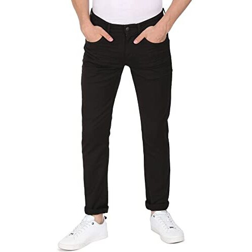 U.S. Polo Assn. Men's Slim Jeans (Udjen0469_Black_32)
