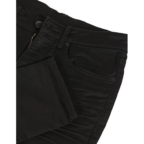 U.S. Polo Assn. Men's Slim Jeans (Udjen0469_Black_32)