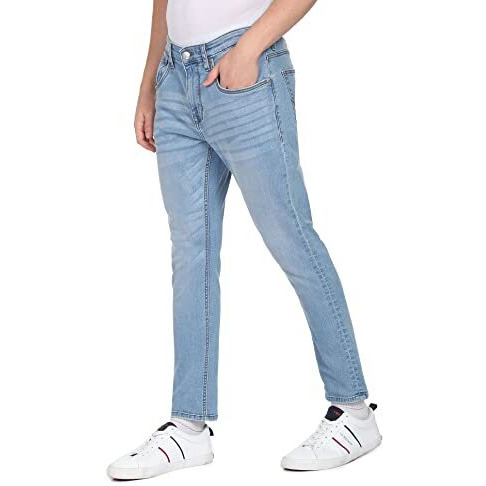 U.S. Polo Assn. Men's Fitted Mid Riset Jeans (Udjen0503_Blue_34)