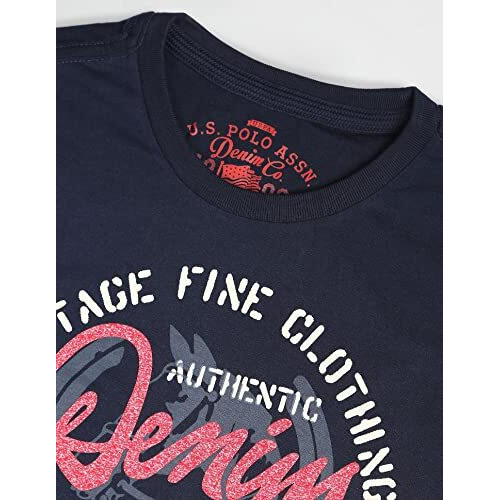 U.S. Polo Assn. Men's Regular Fit T-Shirts (Udtsho0120_Blue