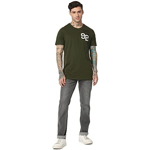 Spykar Men's Rover Jeans (Ecro-01Bb-011_Grey_34)