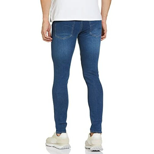 Spykar Men's Super Skinny Low Rise Jeans